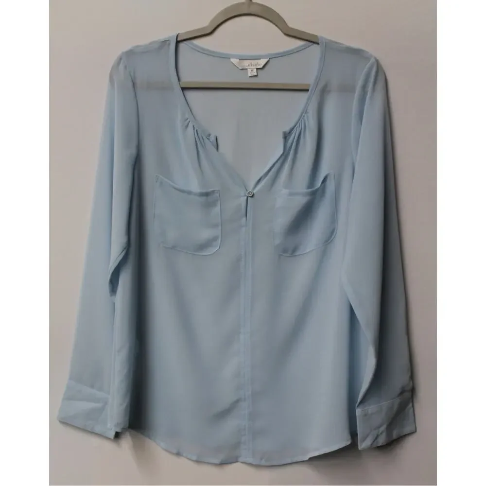 *NEW* CHARMING CHARLIE BELLE DE JOUR BLOUSE - Picture 1 of 5